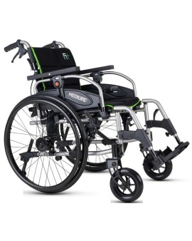 Medilife FIT wózek inwalidzki manualny składany krzyżowy bierny spacerowy  (E1)