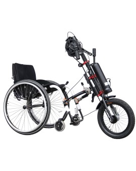 Przystawka handbike hybrydowa do wózka inwalidzkiego - Medilife FLOW Karbonowa