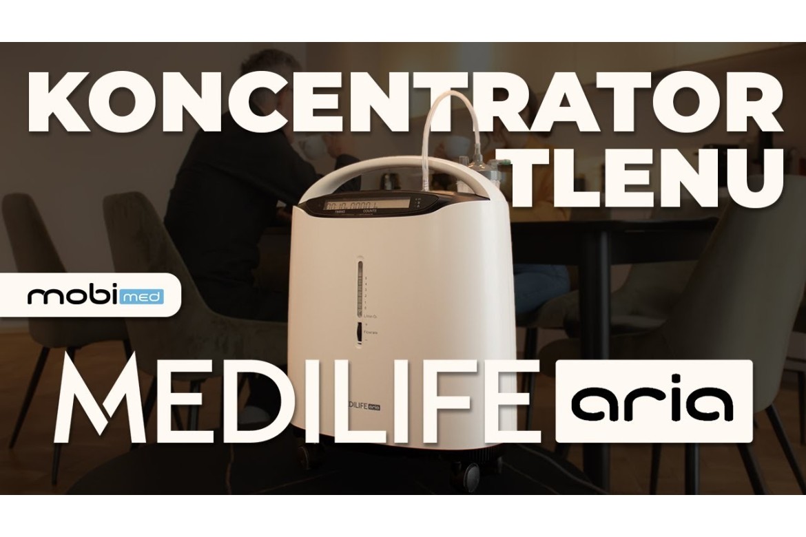 MEDILIFE ARIA – Profesjonalny koncentrator tlenu, 96%, 5l - Oddychaj swobodnie